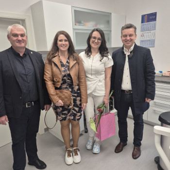 Nova zobozdravnica v otroško - šolski zobozdravstveni ambulanti Križevci