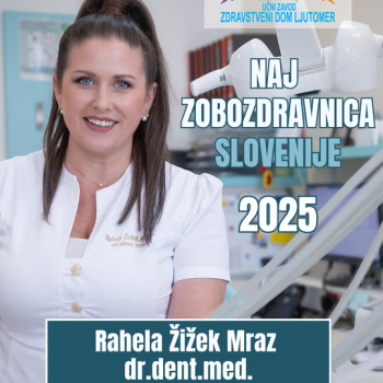 Naj zobozdravnica Slovenije 2025 prihaja iz ZD Ljutomer!
